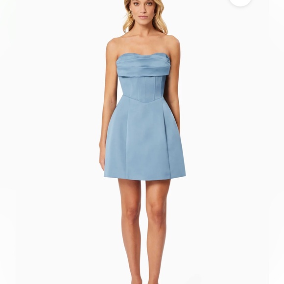 Nwt eliatt coralie structured mini dress - Picture 5 of 14